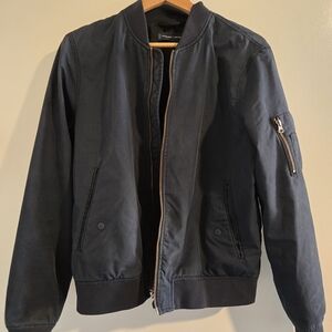 Everlane Men's Dark Navy Bomber Jacket M